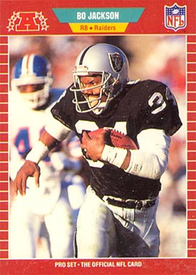 1989 Pro Set Bo Jackson #185 Football Card