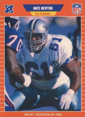 1989 Pro Set Nate Newton #93 Football Card