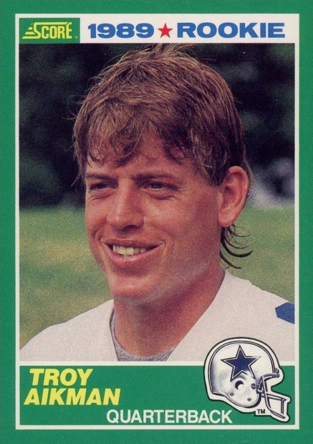 1989 Score Troy Aikman #270 Football Card