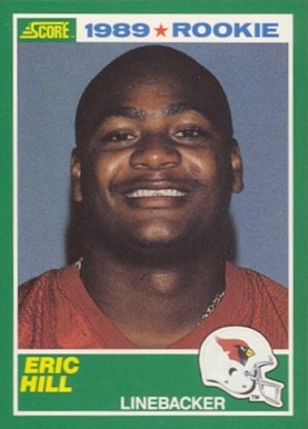 1989 Score Eric Hill #251 Football Card