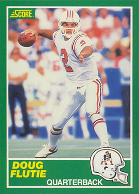 1989 Score Doug Flutie #243 Football Card