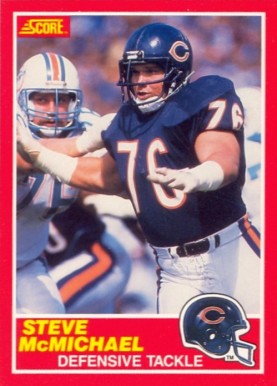 1989 Score Steve McMichael #207 Football Card