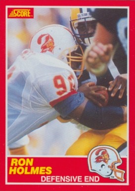 1989 Score Ron Holmes #118 Football Card