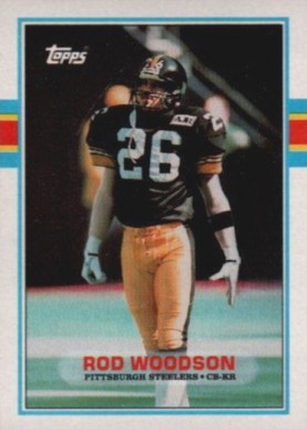 1989 Topps Rod Woodson #323 Football Card