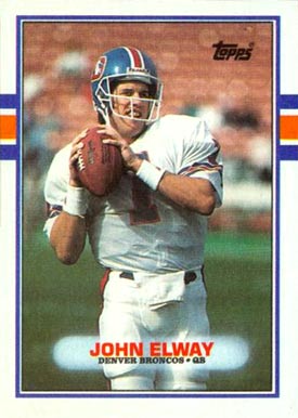 1989 Topps John Elway #241 Football Card