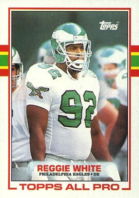 1989 Topps Reggie White #108 Football Card