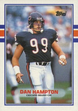 1989 Topps Dan Hampton #66 Football Card