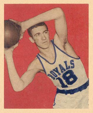 1948 Bowman Arnie Risen #58 Basketball Card