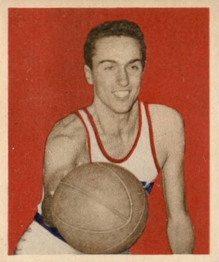 1948 Bowman Carl Braun #72 Basketball Card
