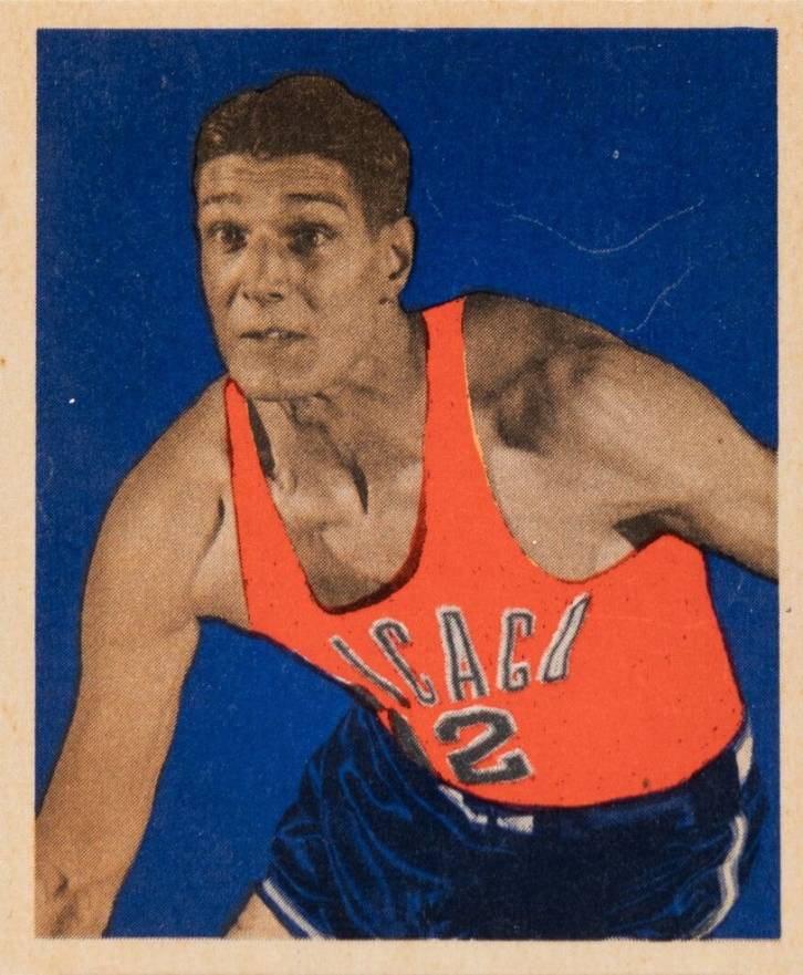 1948 Bowman Gene Vance #20 Basketball Card