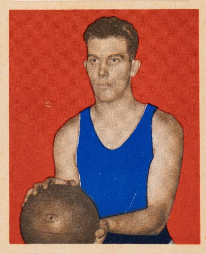 1948 Bowman Gale Bishop #3 Basketball Card