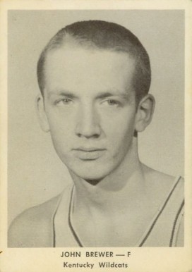 1955 Ashland/Aetna Oil John Brewer # Basketball Card