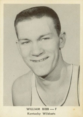 1955 Ashland/Aetna Oil William Bibb # Basketball Card