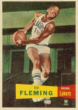 1957 Topps Ed Fleming #79 Basketball Card