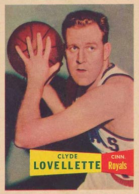 1957 Topps Clyde Lovellette #78 Basketball Card