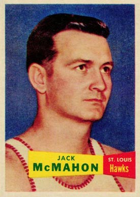 1957 Topps Jack McMahon #66 Basketball Card