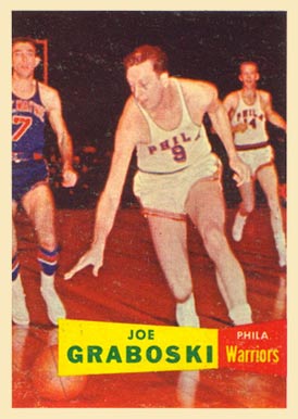 1957 Topps Joe Graboski #41 Basketball Card