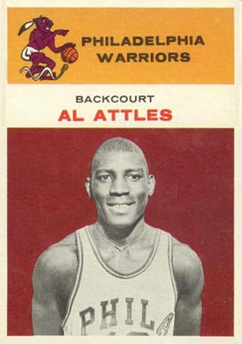 1961 Fleer Al Attles #1 Basketball Card