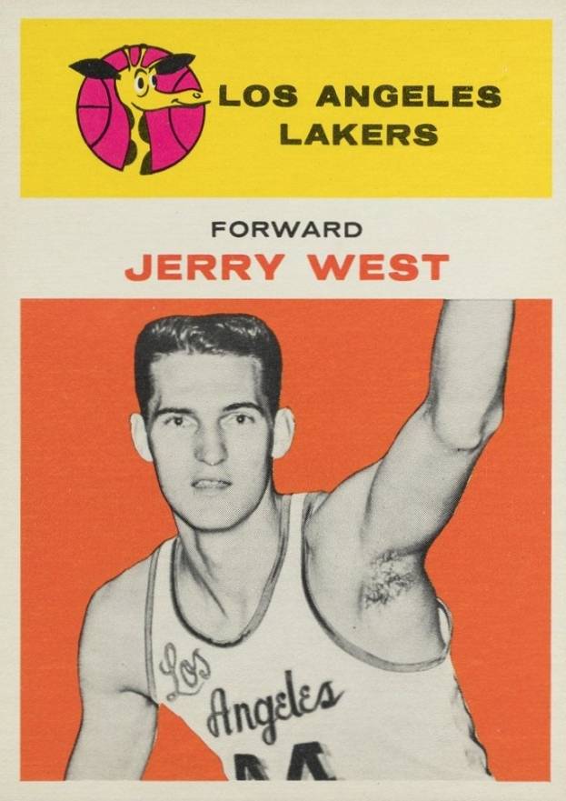 1961 Fleer Jerry West #43 Basketball Card