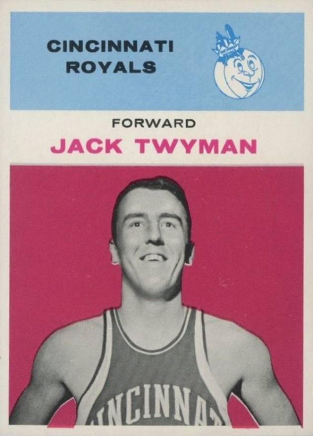 1961 Fleer Jack Twyman #42 Basketball Card