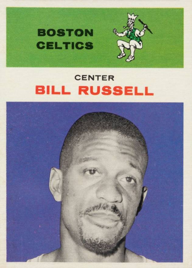 1961 Fleer Bill Russell #38 Basketball Card