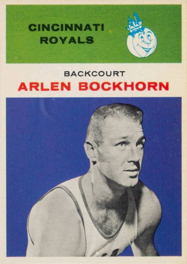 1961 Fleer Arlen Bockhorn #5 Basketball Card