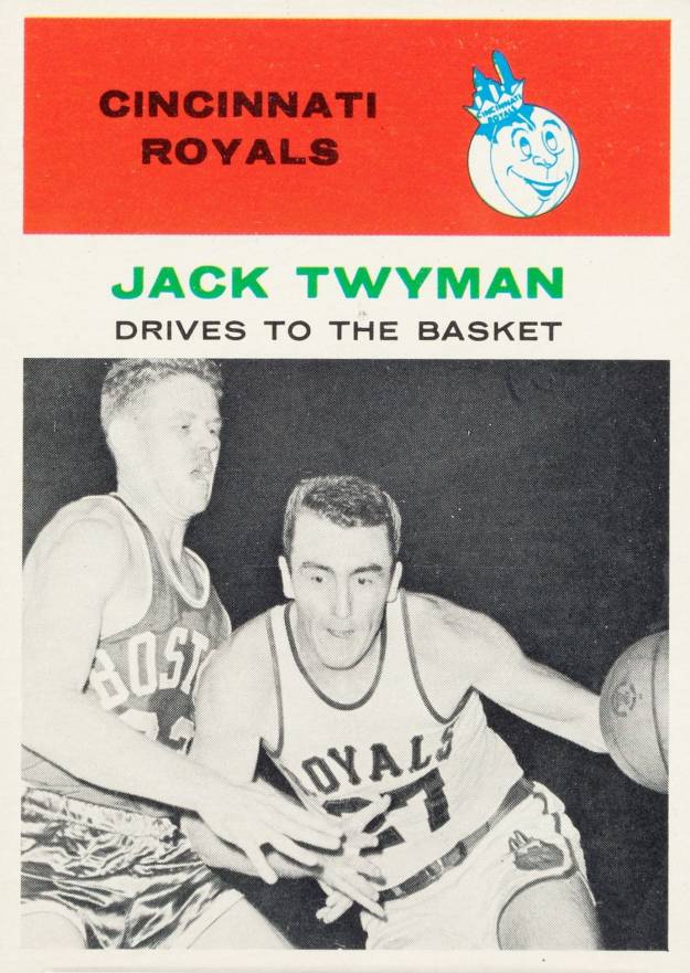 1961 Fleer Jack Twyman #65 Basketball Card