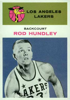 1961 Fleer Rod Hundley #21 Basketball Card