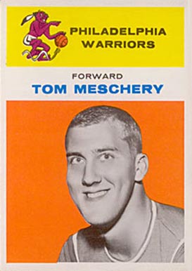 1961 Fleer Tom Meschery #31 Basketball Card