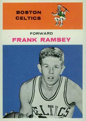 1961 Fleer Frank Ramsey #35 Basketball Card