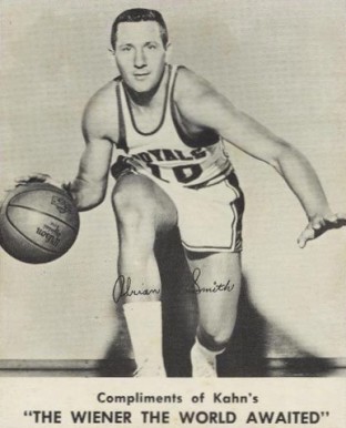 1961 Kahn's Wieners Adrian Smith # Basketball Card