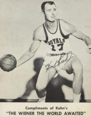 1961 Kahn's Wieners Hub Reed # Basketball Card