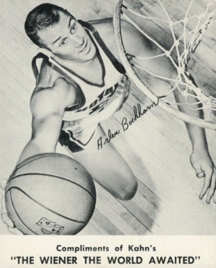 1961 Kahn's Wieners Arlen Bockhorn # Basketball Card