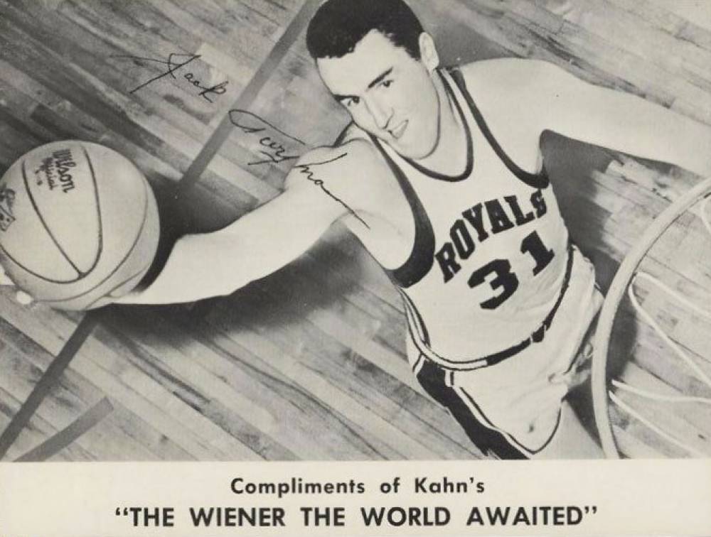 1962 Kahn's Wieners Jack Twyman # Basketball Card