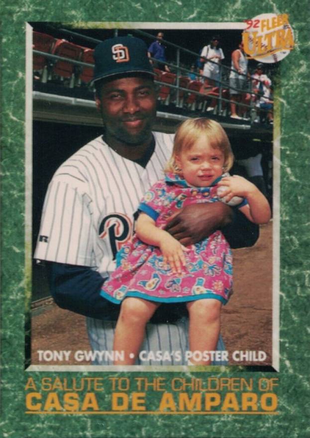 1992 Ultra Tony Gwynn Tony Gwynn # Baseball Card