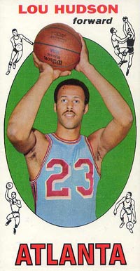 1969 Topps Lou Hudson #65 Basketball Card