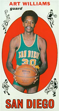 1969 Topps Art Williams #96 Basketball Card