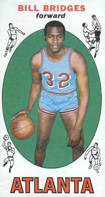 1969 Topps Bill Bridges #86 Basketball Card