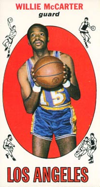 1969 Topps Willie McCarter #63 Basketball Card