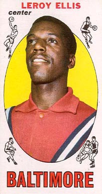1969 Topps Leroy Ellis #42 Basketball Card