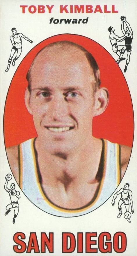 1969 Topps Toby Kimball #39 Basketball Card