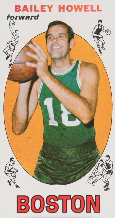 1969 Topps Bailey Howell #5 Basketball Card