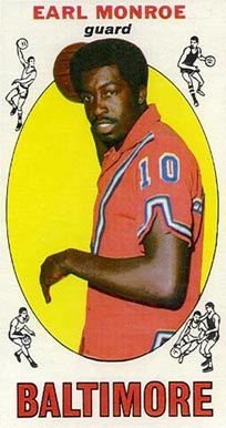 1969 Topps Earl Monroe #80 Basketball Card