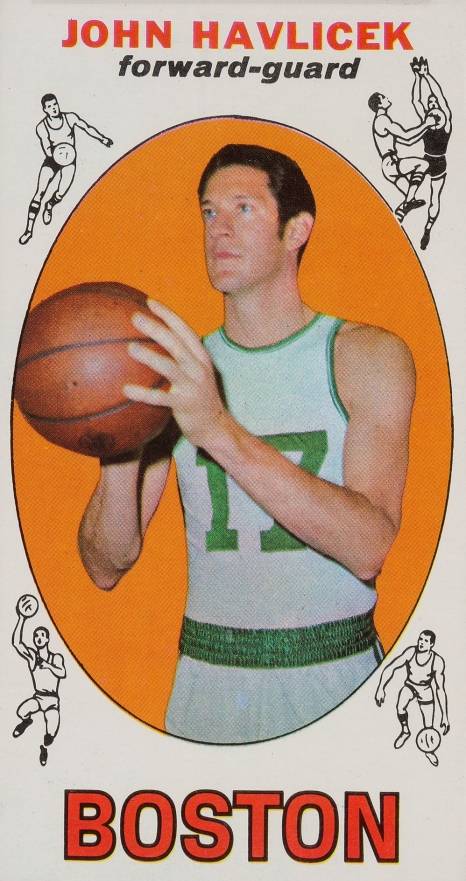 1969 Topps John Havlicek #20 Basketball Card