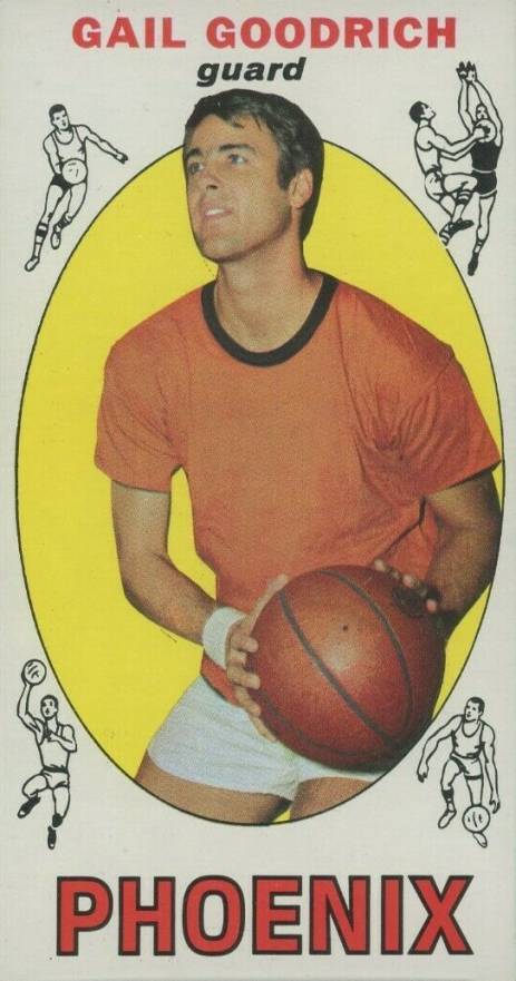1969 Topps Gail Goodrich #2 Basketball Card
