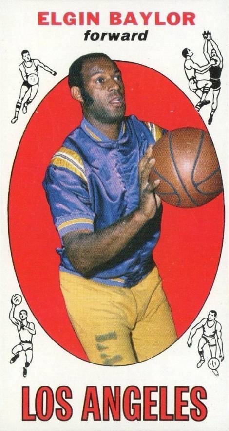 1969 Topps Elgin Baylor #35 Basketball Card