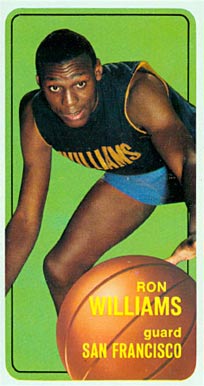 1970 Topps Ron Williams #8 Basketball Card