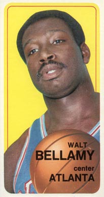 1970 Topps Walt Bellamy #18 Basketball Card