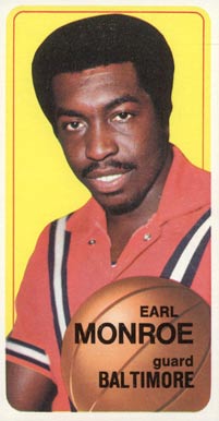 1970 Topps Earl Monroe #20 Basketball Card