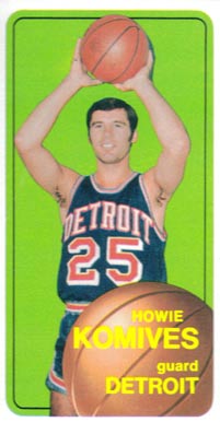 1970 Topps Howie Komives #42 Basketball Card